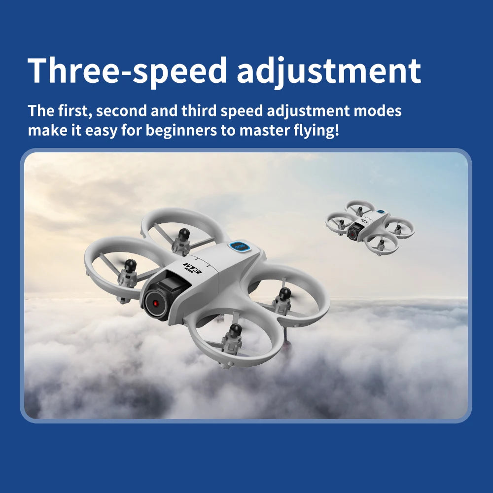 GT3 Mini Drone – 4K HD Camera, Optical Flow Stabilization & 12-Min Flight | Perfect Gift for Kids & Beginners